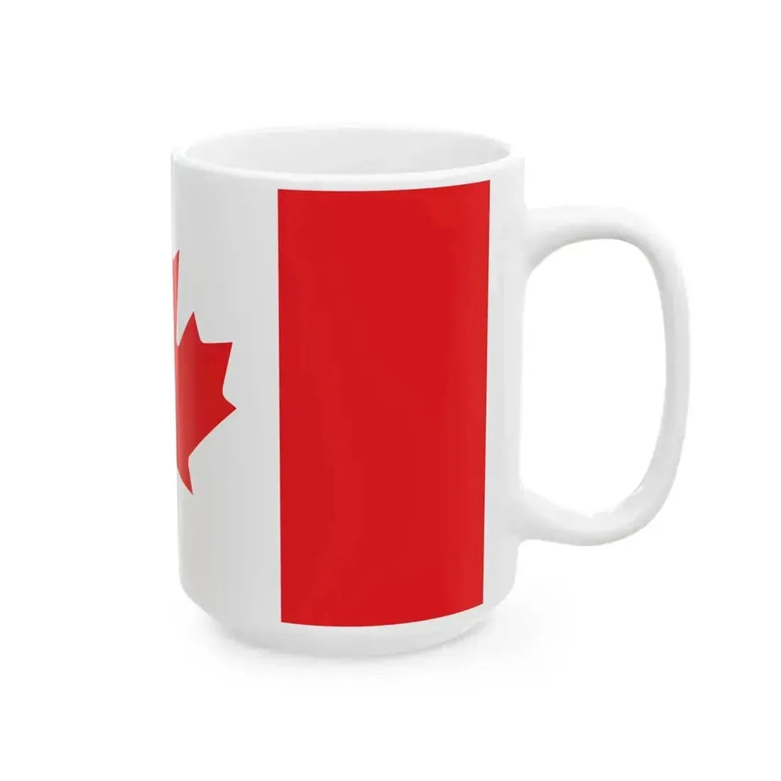 Flag of Canada official government version (Canada) White Coffee Mug - Go Mug Yourself