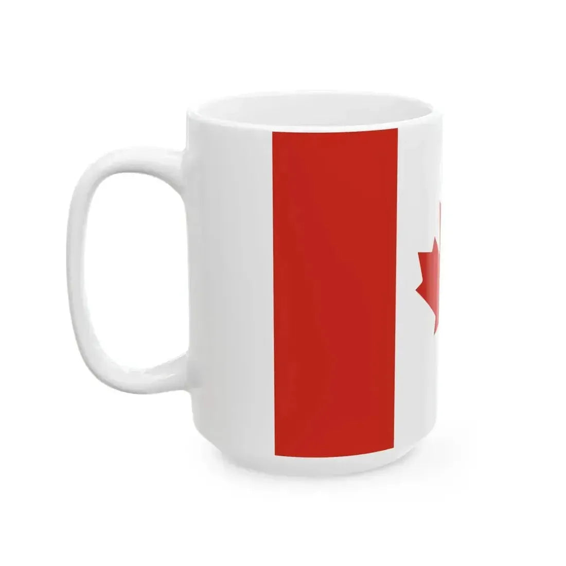 Flag of Canada Pantone 3-2 (Canada) White Coffee Mug - Go Mug Yourself