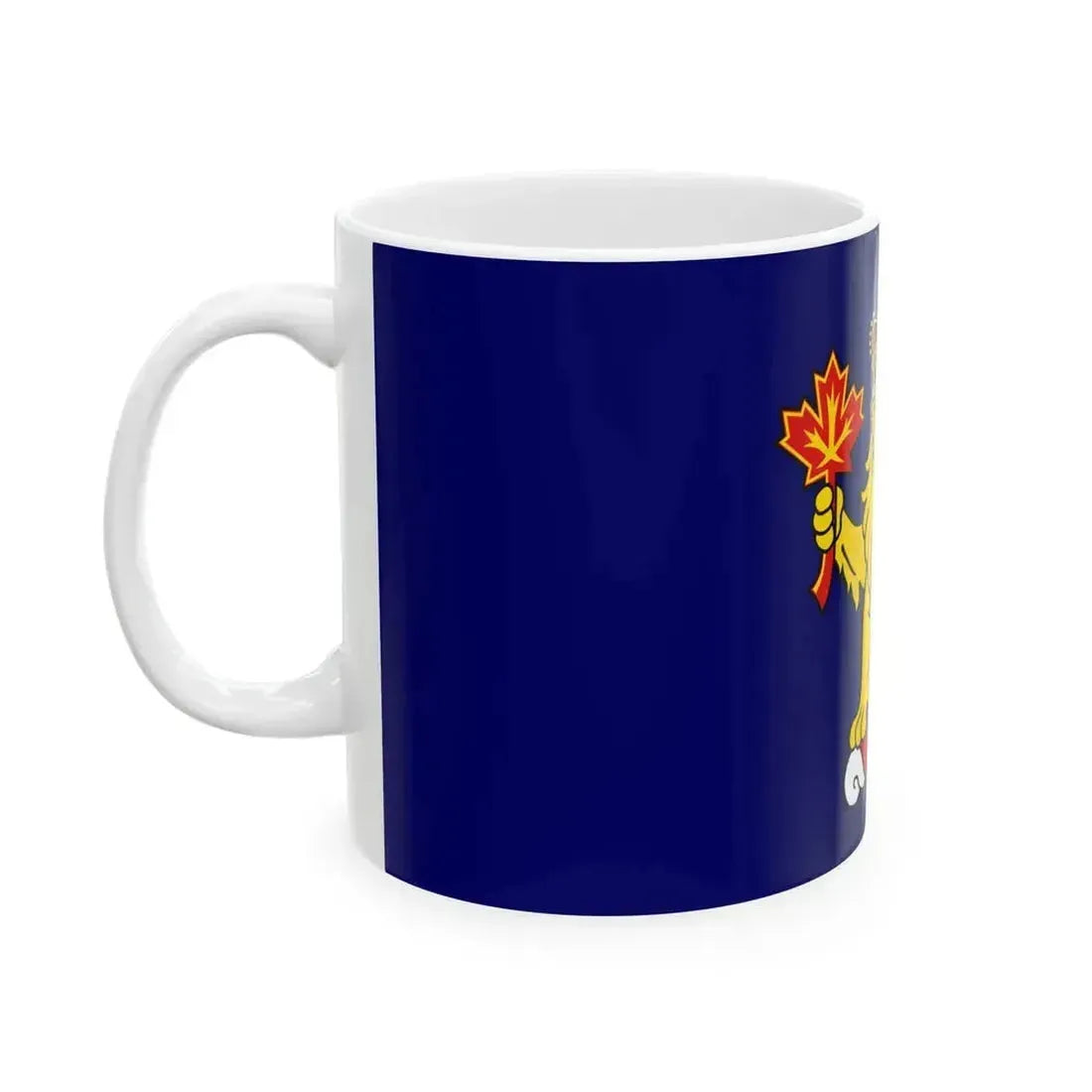 Flag of Canadian Governor General LeBlanc (Canada) White Coffee Mug - Go Mug Yourself