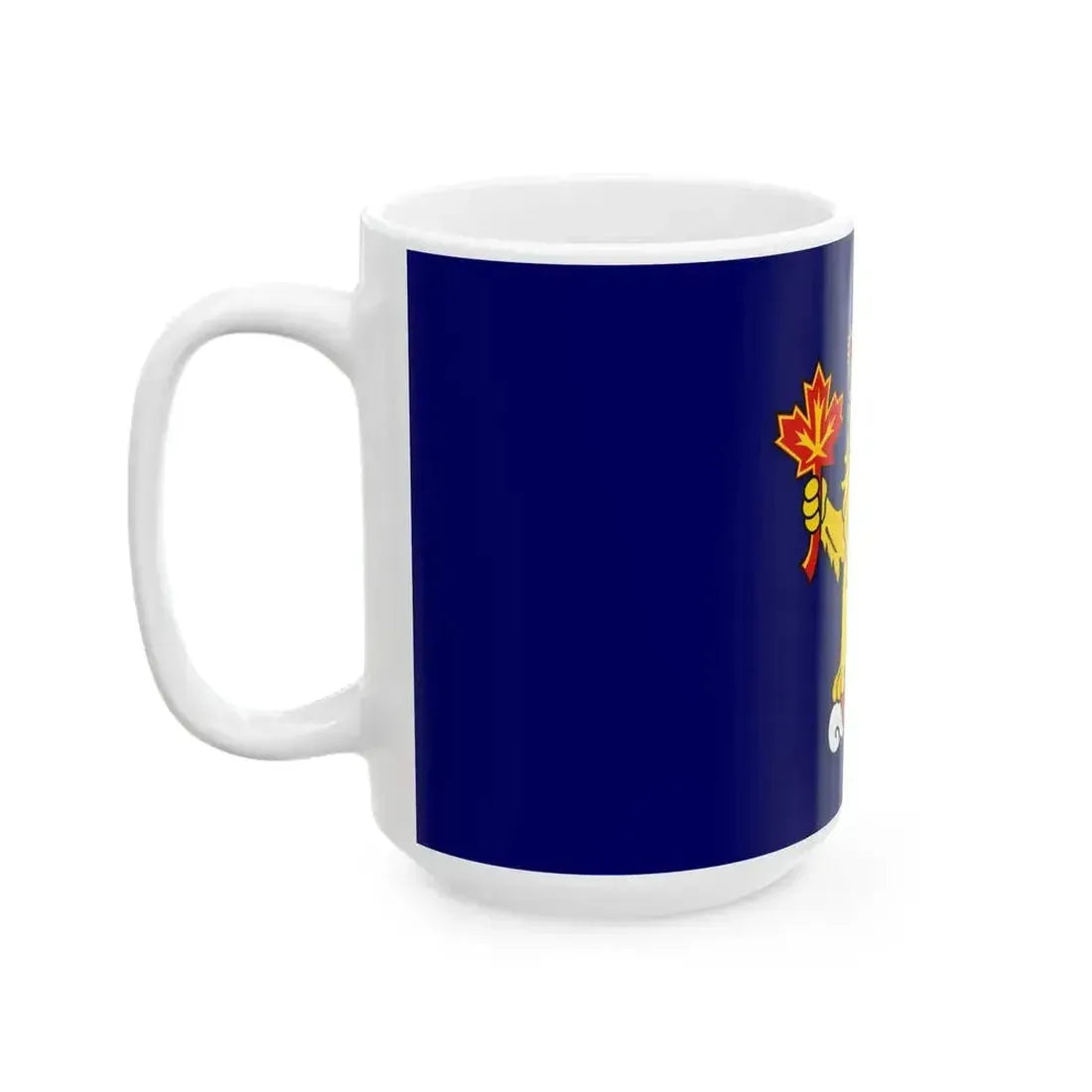 Flag of Canadian Governor General LeBlanc (Canada) White Coffee Mug - Go Mug Yourself