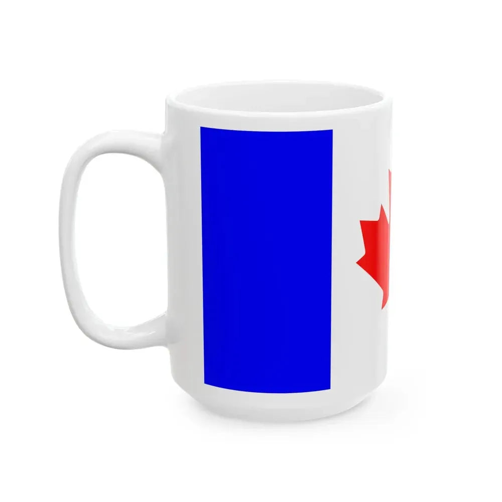 Flag of Canadian History (Canada) White Coffee Mug - Go Mug Yourself