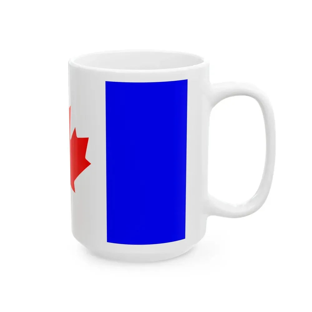 Flag of Canadian History (Canada) White Coffee Mug - Go Mug Yourself