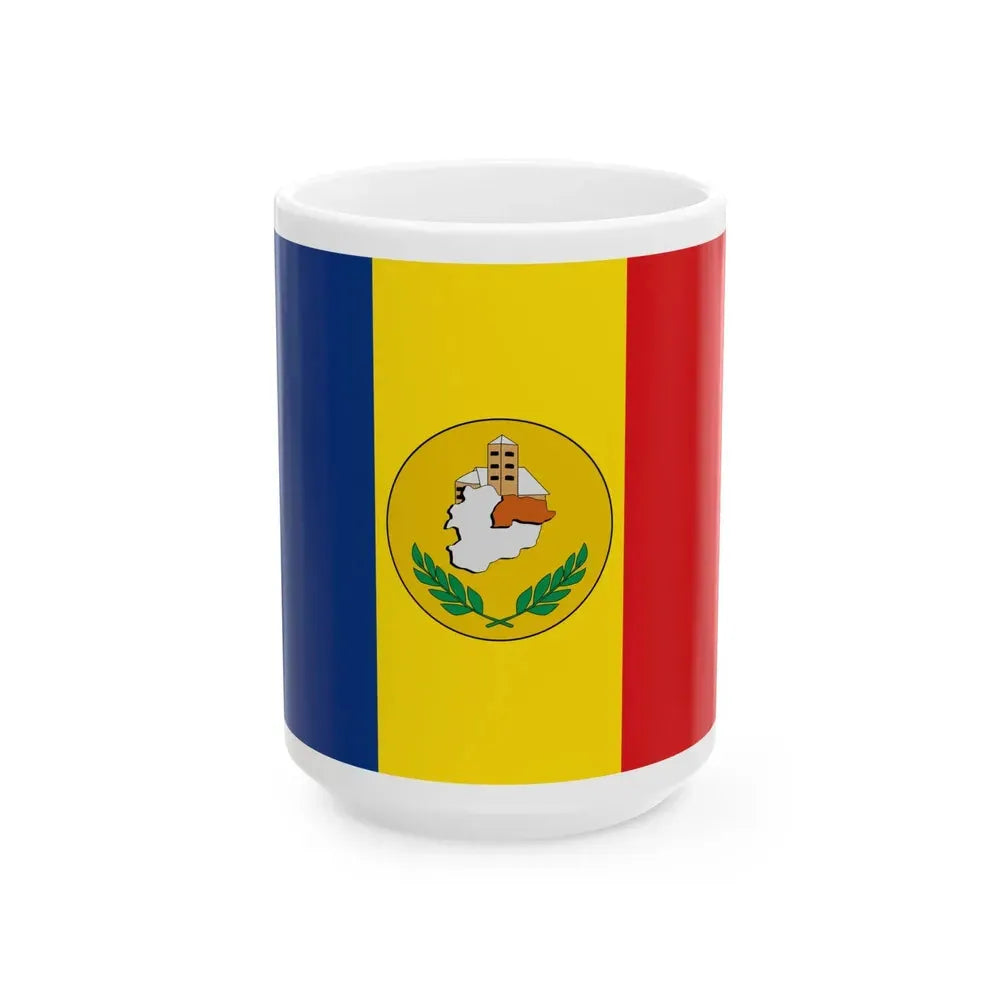 Flag of Canillo (Andorra) White Coffee Mug 15oz - Go Mug Yourself