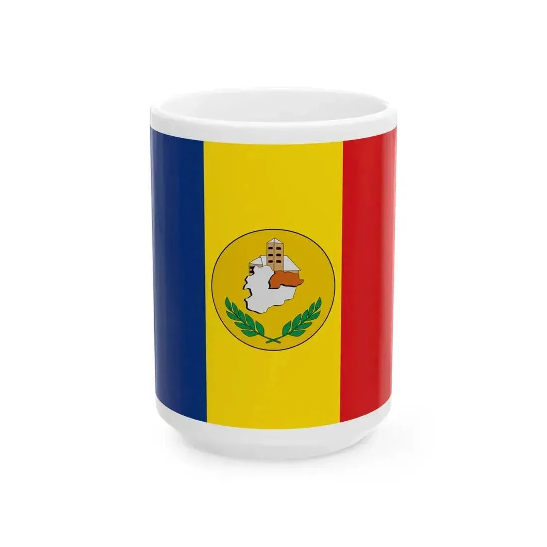 Flag of Canillo (Andorra) White Coffee Mug 15oz - Go Mug Yourself