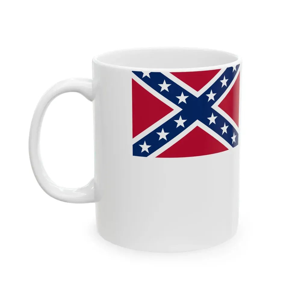 Flag of Cannon County Tennessee (United States) White Coffee Mug - Go Mug Yourself