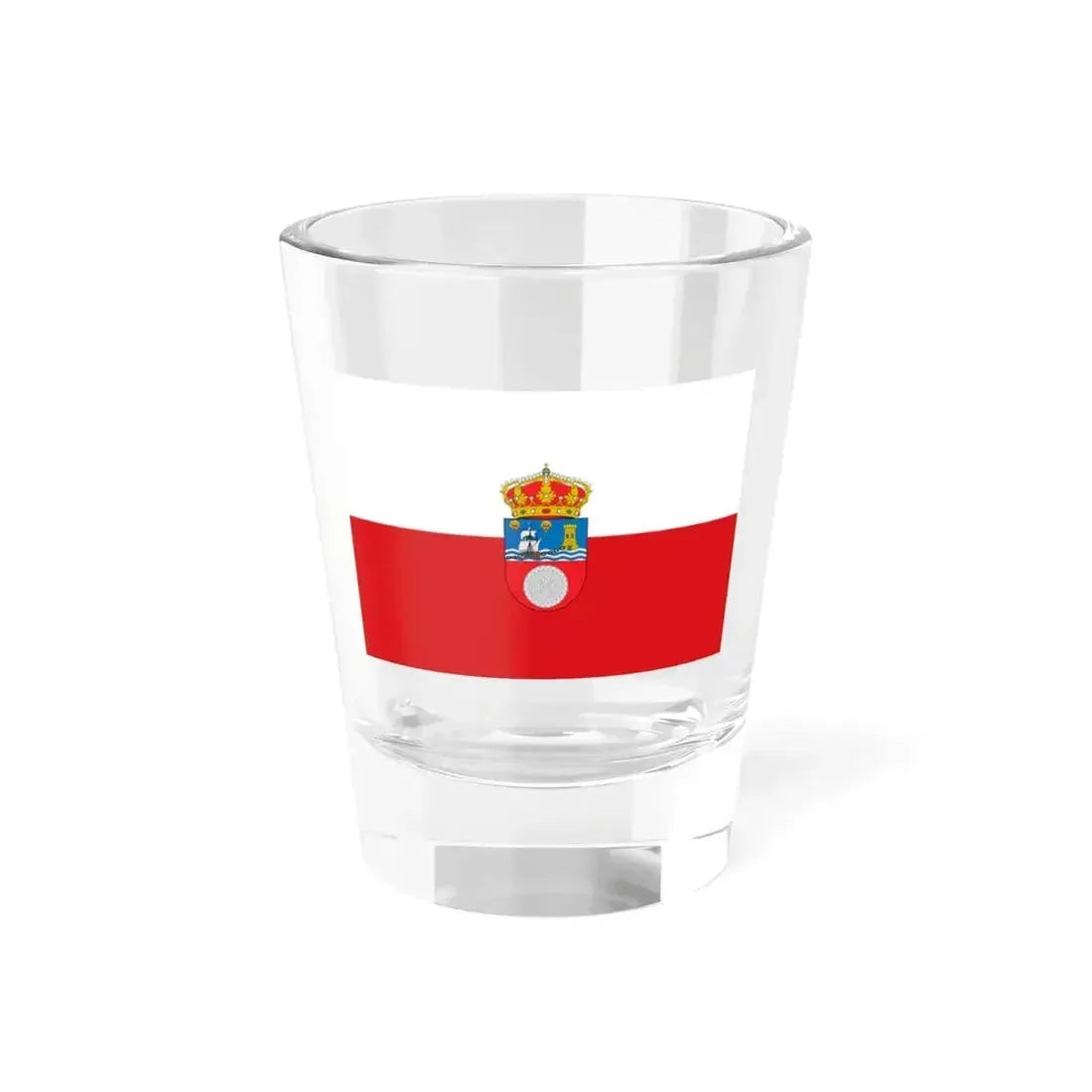 Flag of Cantabria Spain - Shot Glass 1.5oz 1.5oz - Go Mug Yourself