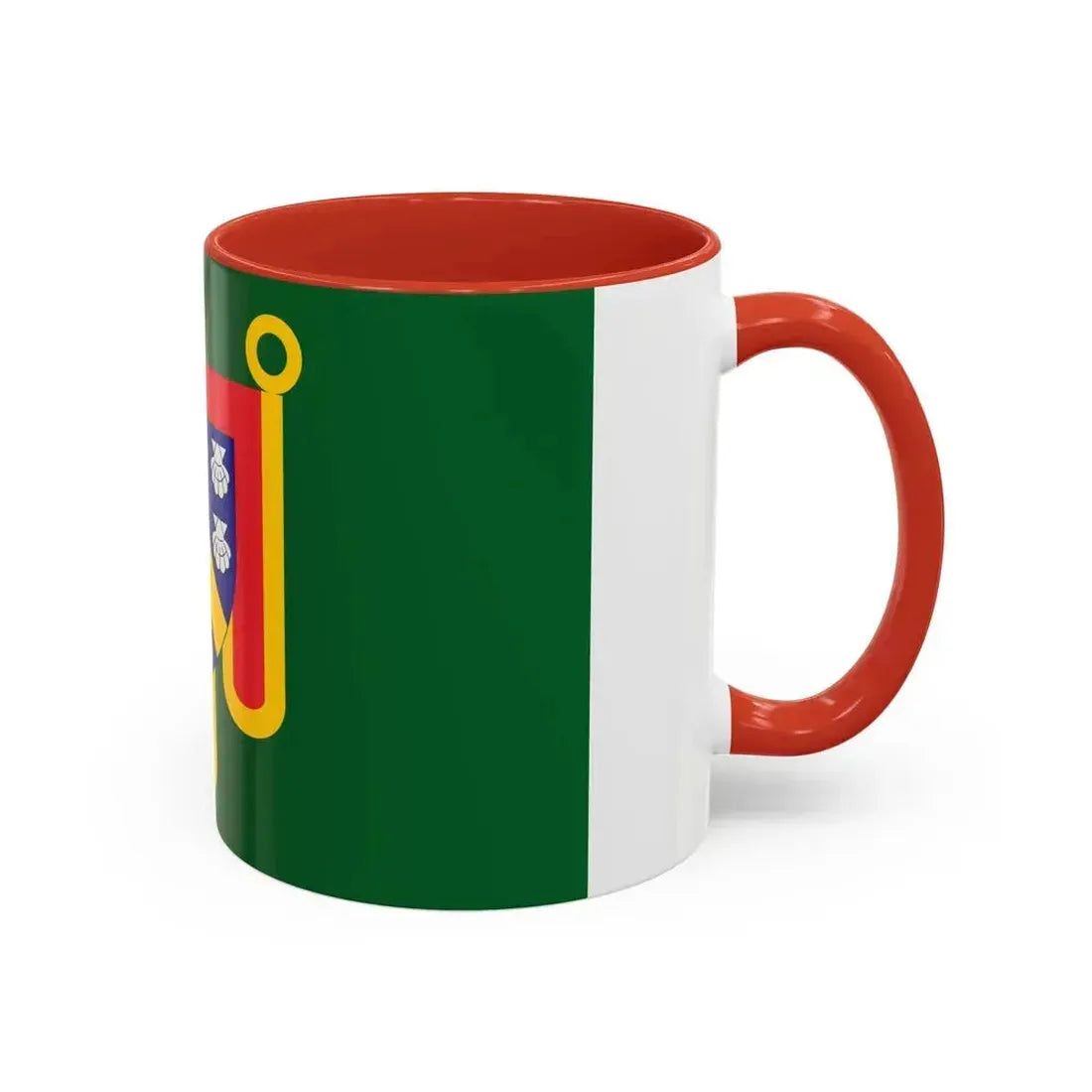 Flag of Cantal France 2 - Accent Coffee Mug - Go Mug Yourself