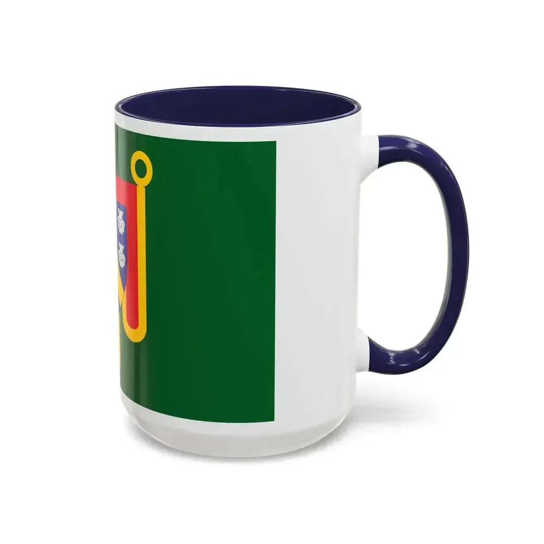 Flag of Cantal France 2 - Accent Coffee Mug - Go Mug Yourself