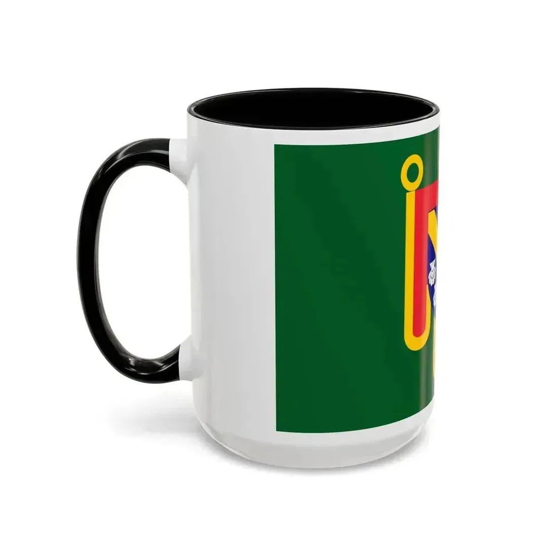 Flag of Cantal France 2 - Accent Coffee Mug - Go Mug Yourself