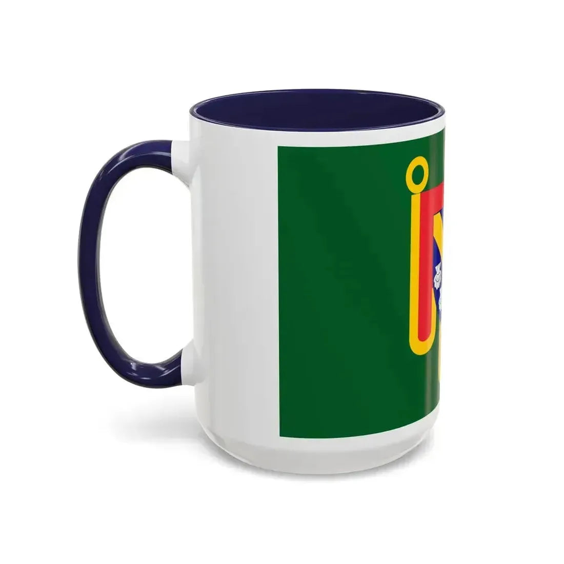Flag of Cantal France 2 - Accent Coffee Mug - Go Mug Yourself
