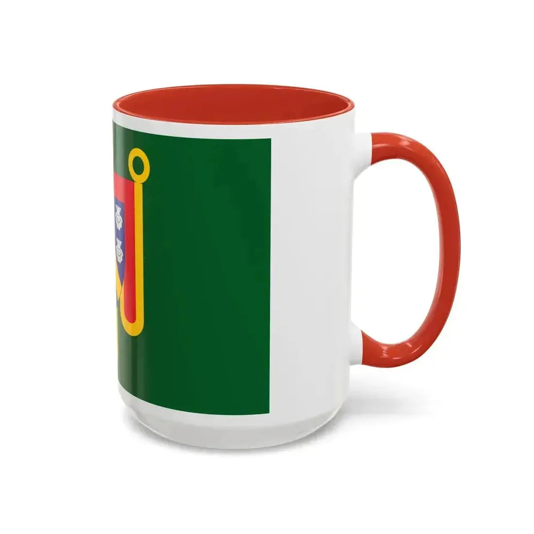 Flag of Cantal France 2 - Accent Coffee Mug - Go Mug Yourself
