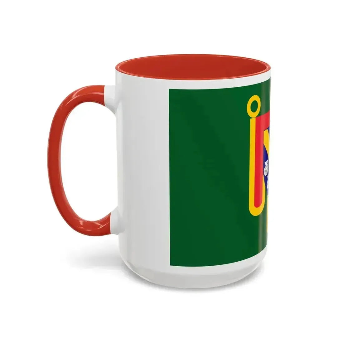 Flag of Cantal France 2 - Accent Coffee Mug - Go Mug Yourself