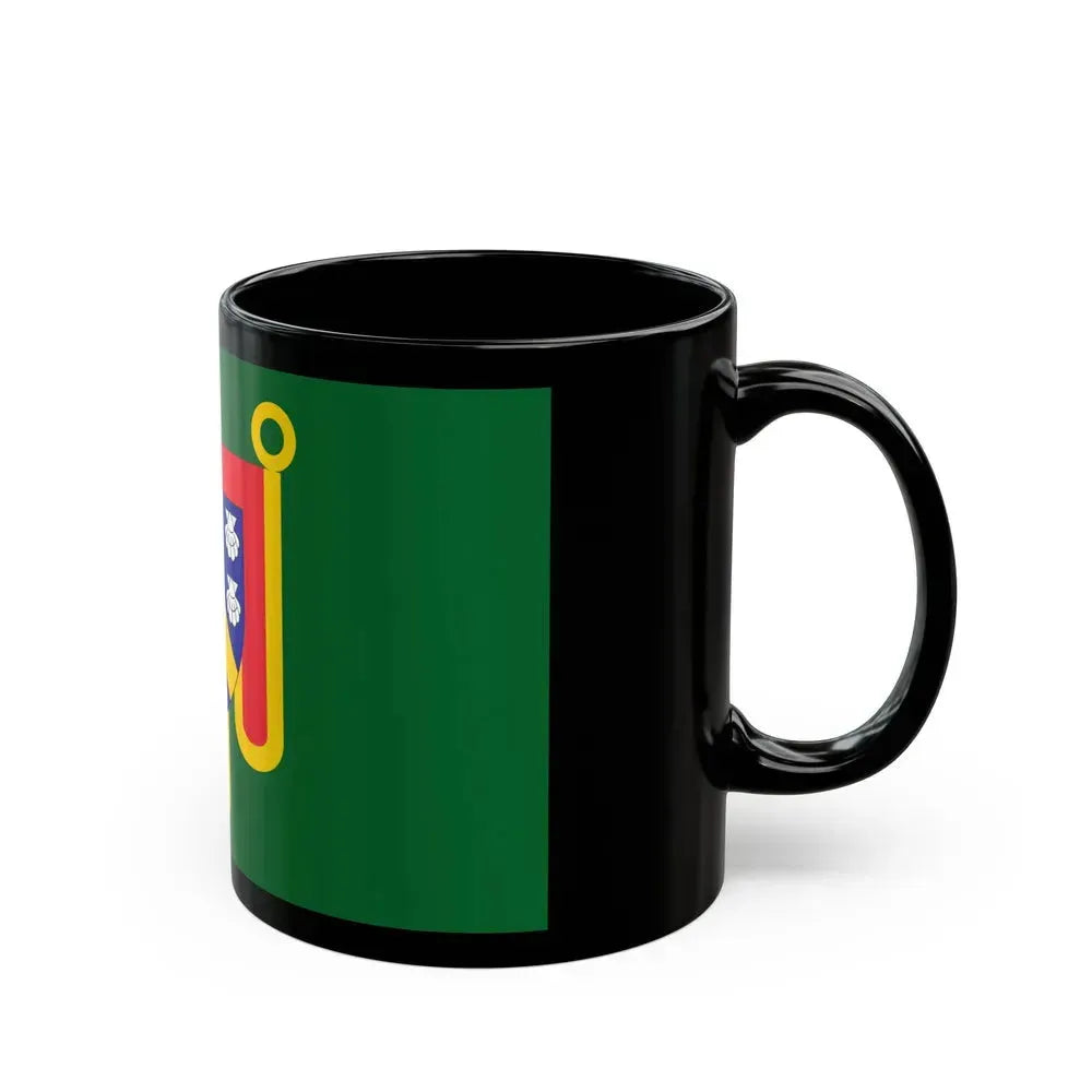 Flag of Cantal France 2 - Black Coffee Mug - Go Mug Yourself