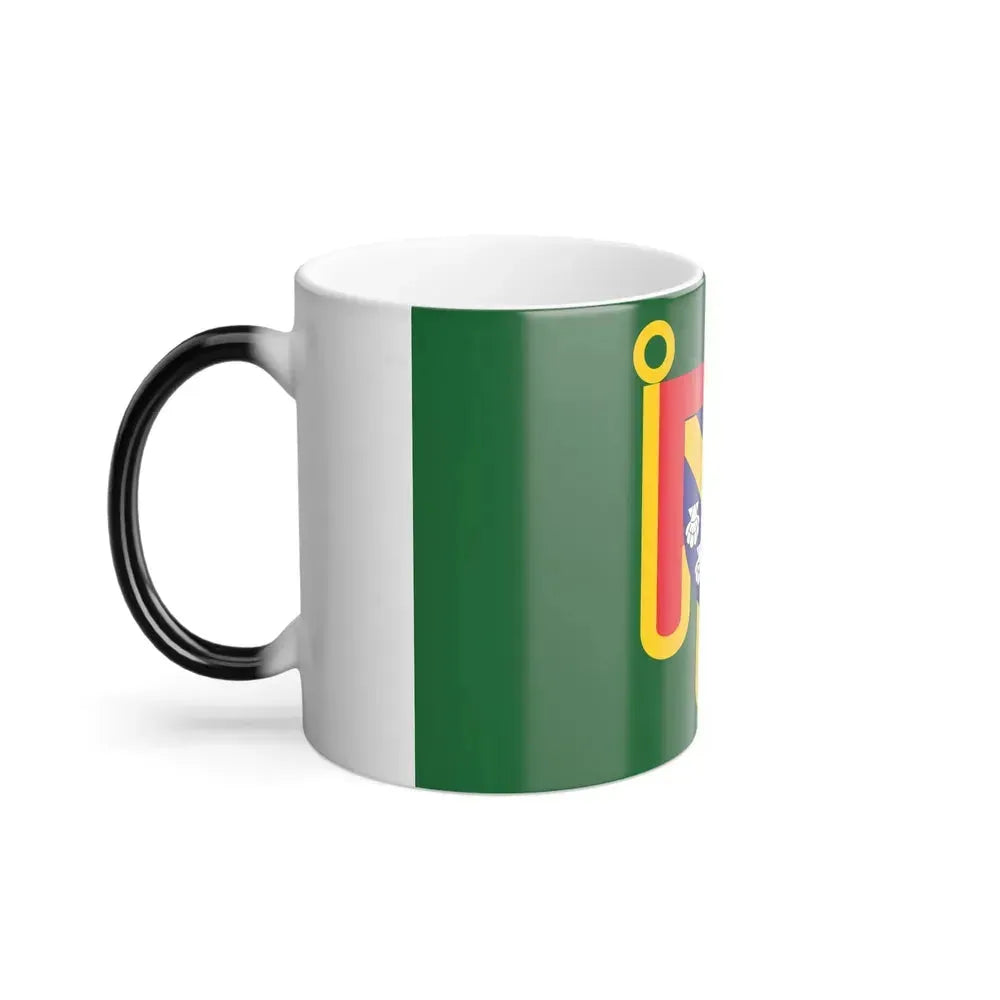 Flag of Cantal France 2 - Color Changing Coffee Mug - Go Mug Yourself
