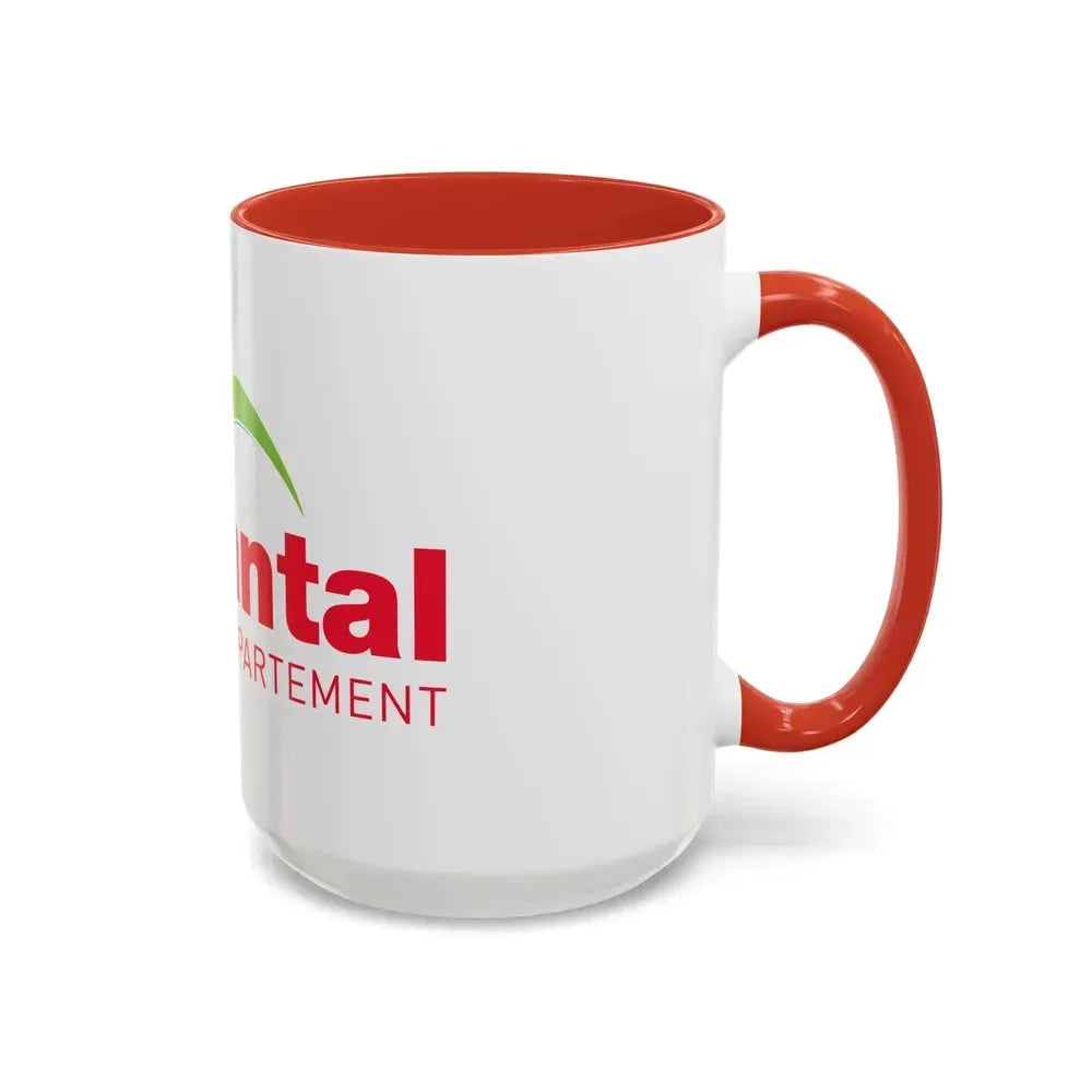 Flag of Cantal France - Accent Coffee Mug - Go Mug Yourself