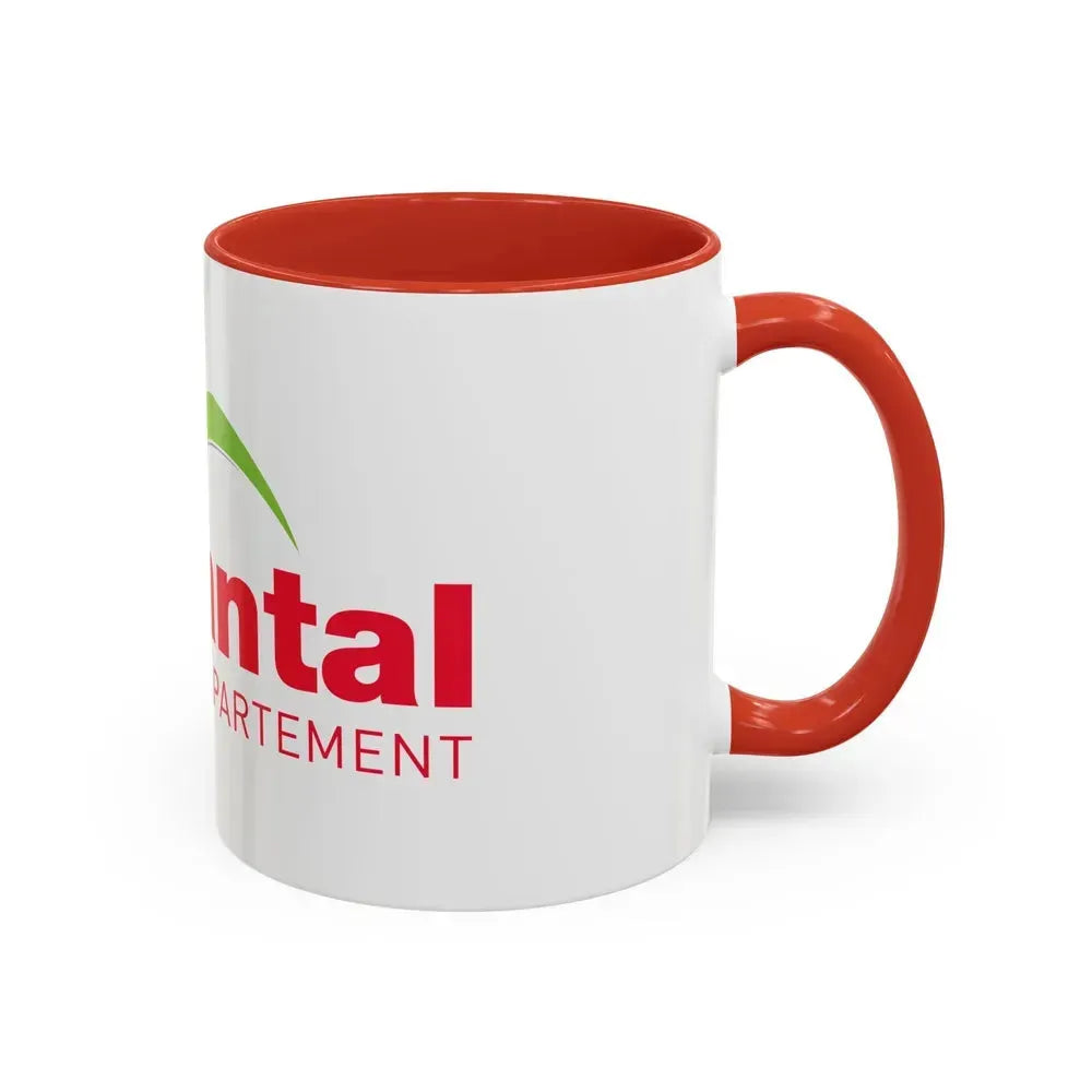 Flag of Cantal France - Accent Coffee Mug - Go Mug Yourself
