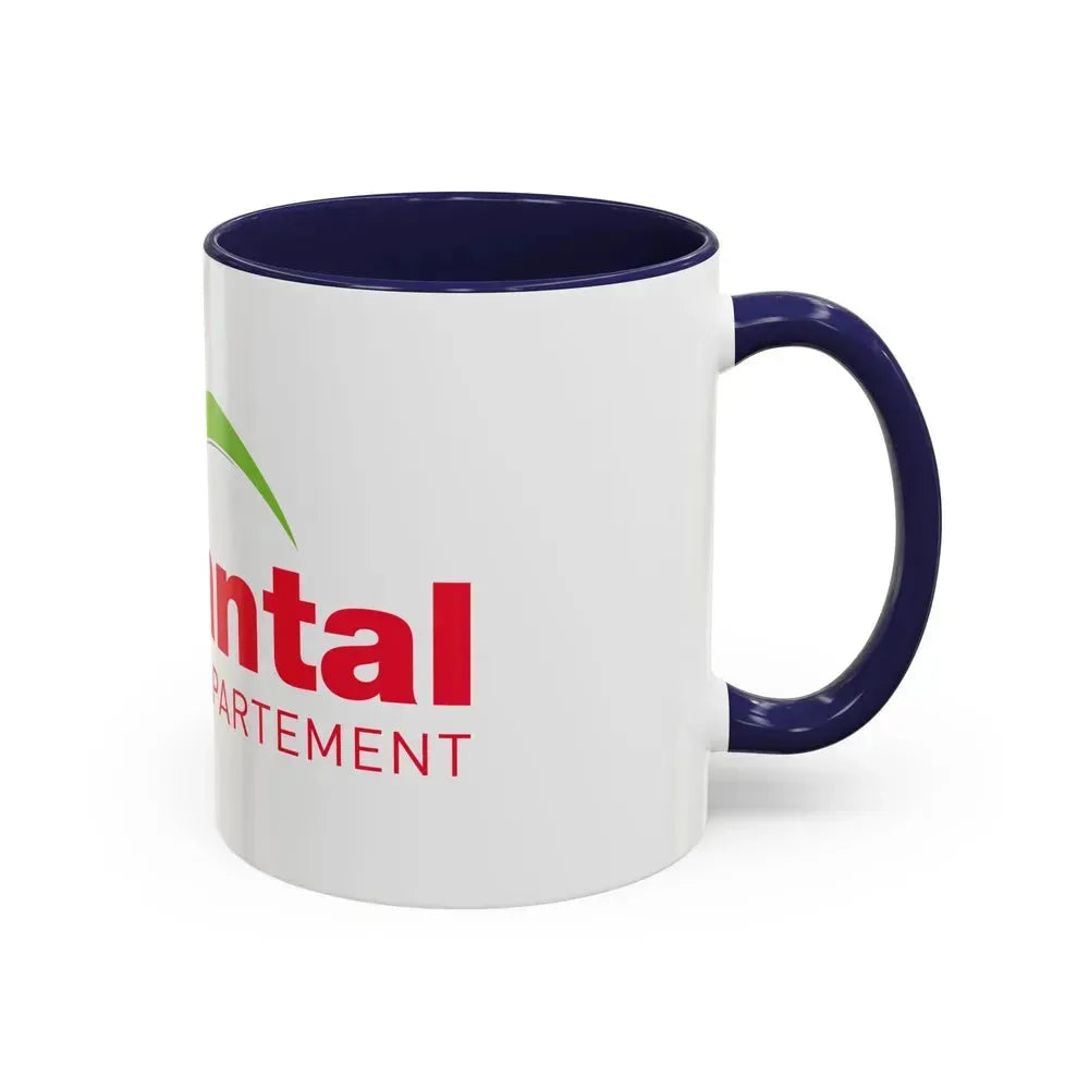 Flag of Cantal France - Accent Coffee Mug - Go Mug Yourself