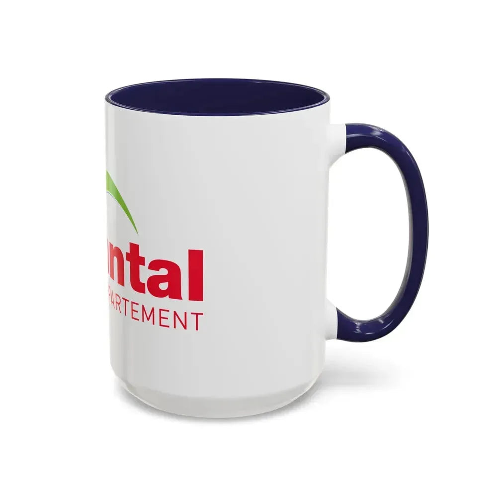 Flag of Cantal France - Accent Coffee Mug - Go Mug Yourself