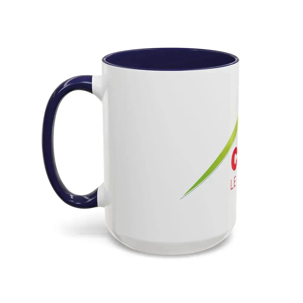 Flag of Cantal France - Accent Coffee Mug - Go Mug Yourself