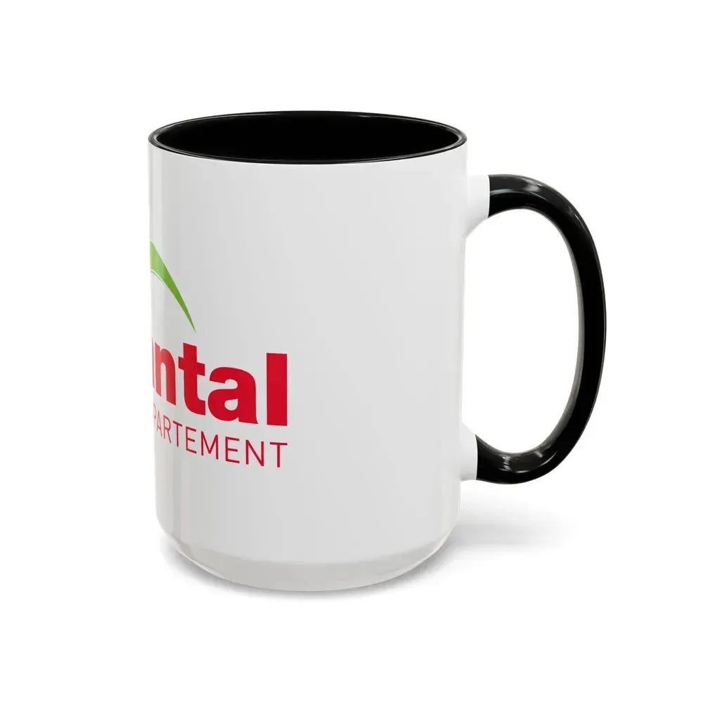 Flag of Cantal France - Accent Coffee Mug - Go Mug Yourself