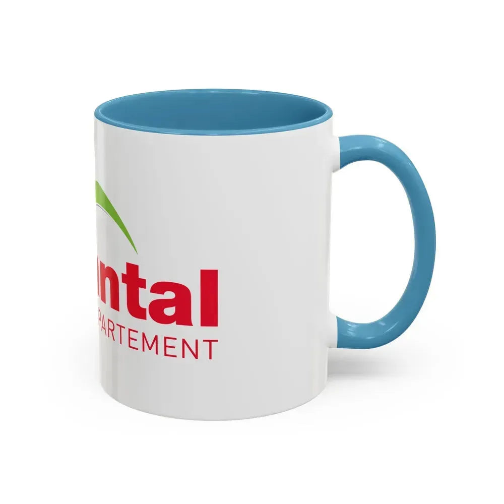 Flag of Cantal France - Accent Coffee Mug - Go Mug Yourself
