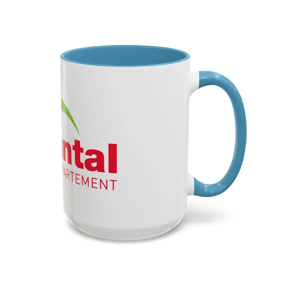 Flag of Cantal France - Accent Coffee Mug - Go Mug Yourself