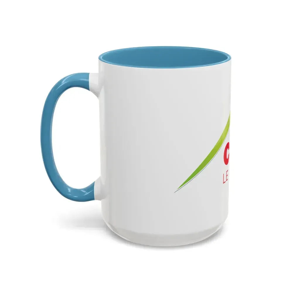 Flag of Cantal France - Accent Coffee Mug - Go Mug Yourself