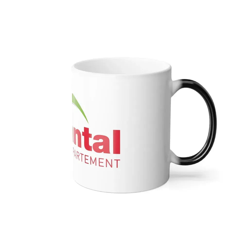 Flag of Cantal France - Color Changing Coffee Mug - Go Mug Yourself