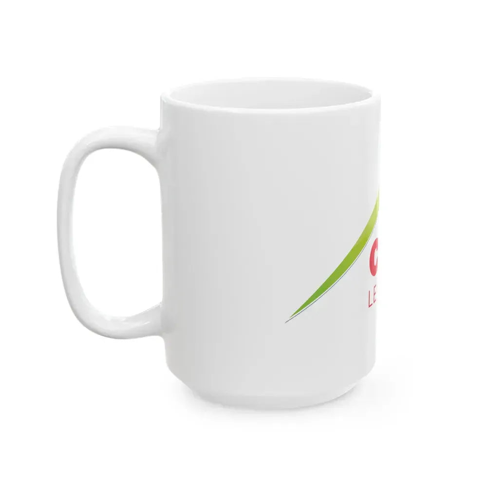 Flag of Cantal France - White Coffee Mug - Go Mug Yourself