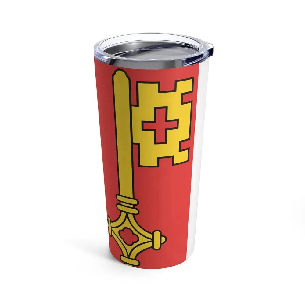 Flag of Canton of Geneva Switzerland - Tumbler 20oz - Go Mug Yourself