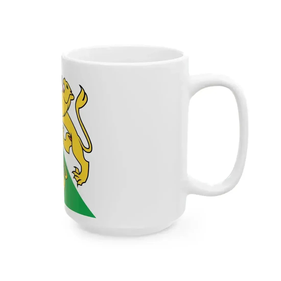 Flag of Canton of Thurgau (Switzerland) White Coffee Mug - Go Mug Yourself