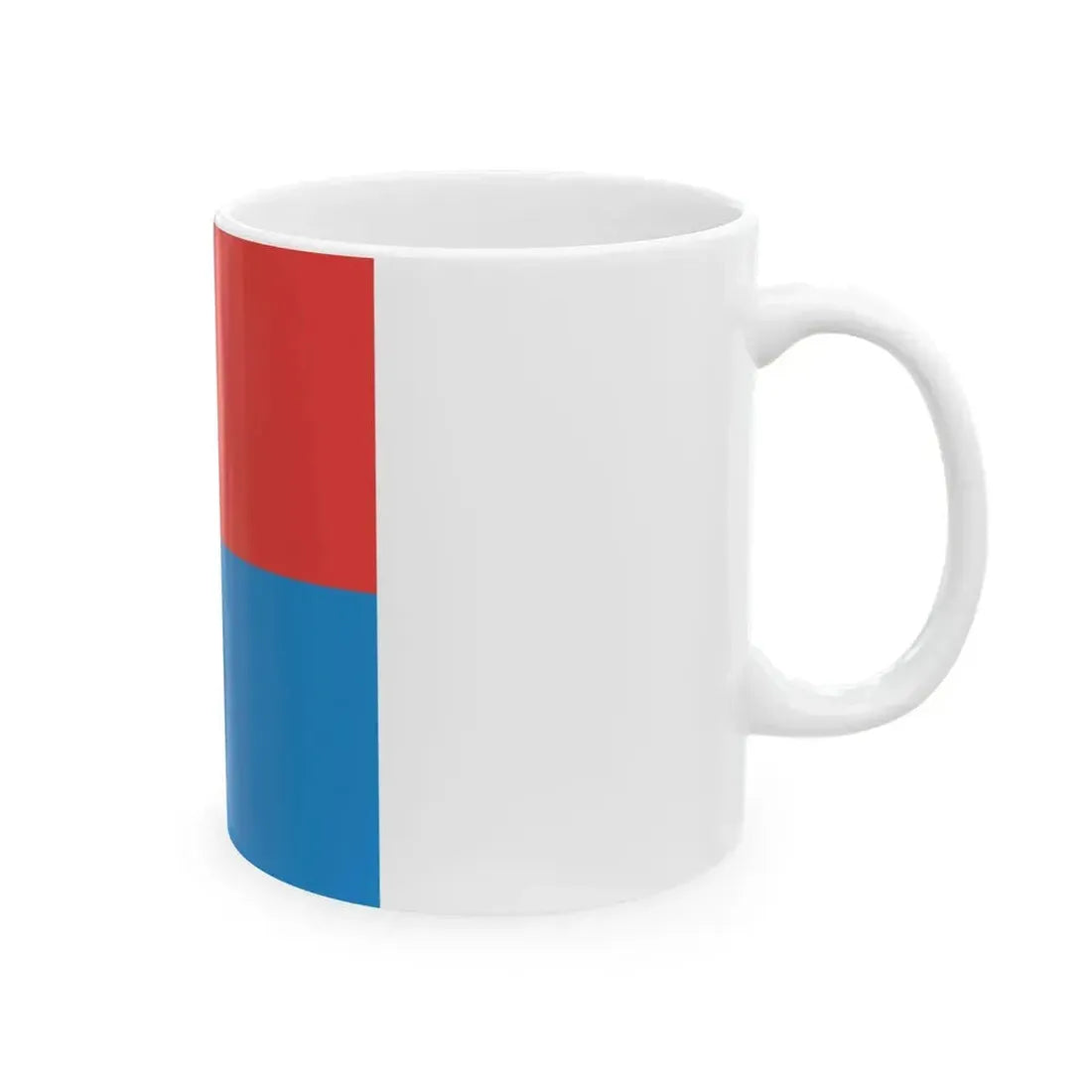 Flag of Canton of Ticino (Switzerland) White Coffee Mug - Go Mug Yourself