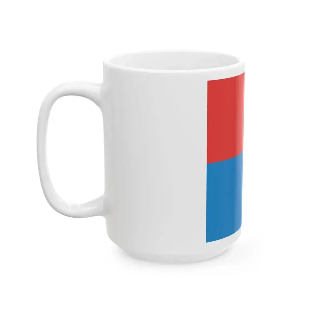 Flag of Canton of Ticino (Switzerland) White Coffee Mug - Go Mug Yourself