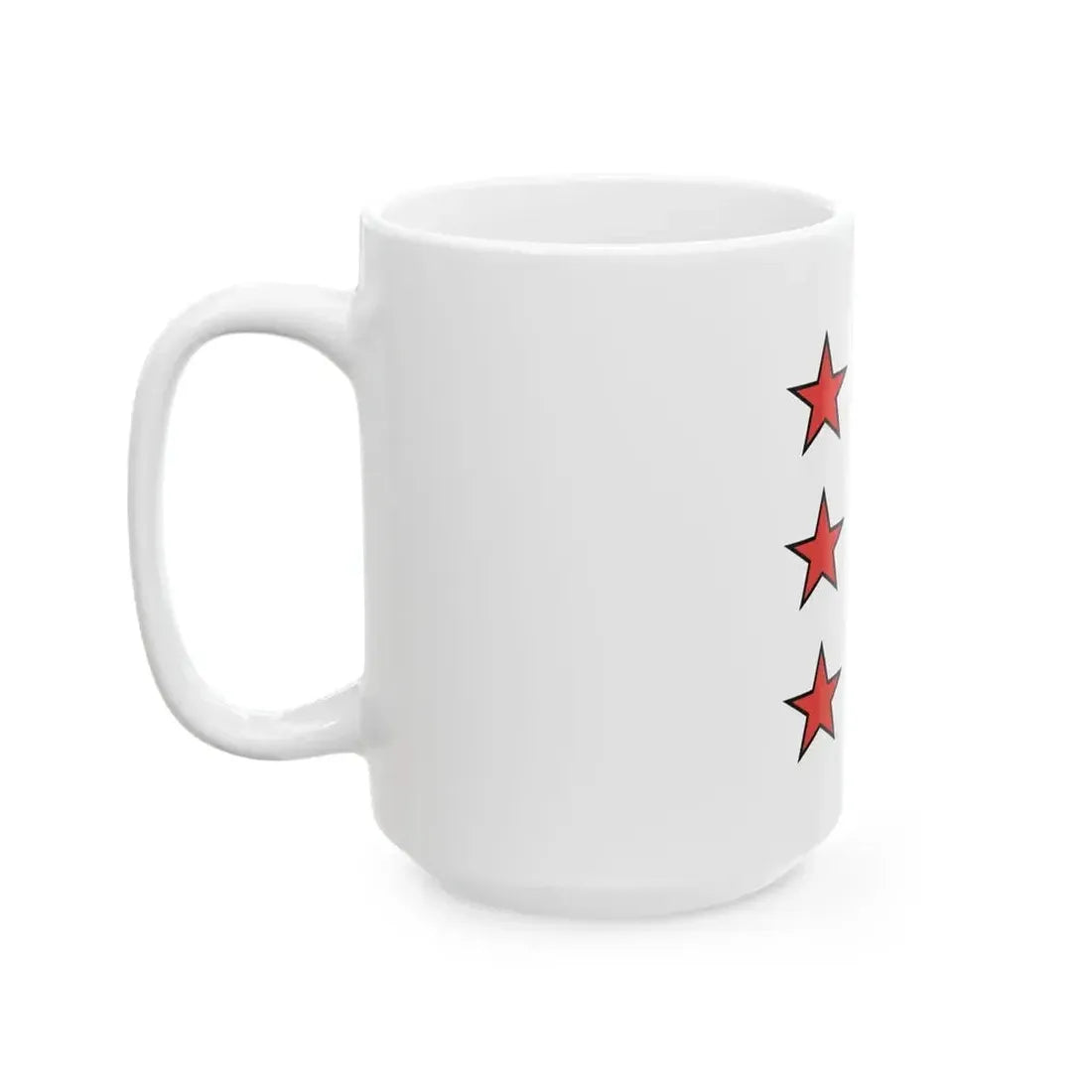 Flag of Canton of Valais 1498-1628 (Switzerland) White Coffee Mug - Go Mug Yourself