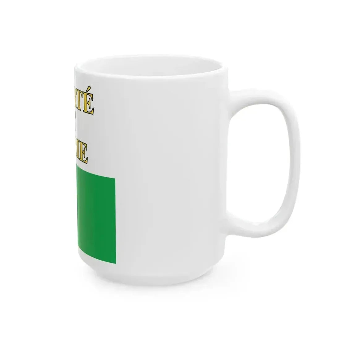Flag of Canton of Vaud (Switzerland) White Coffee Mug - Go Mug Yourself
