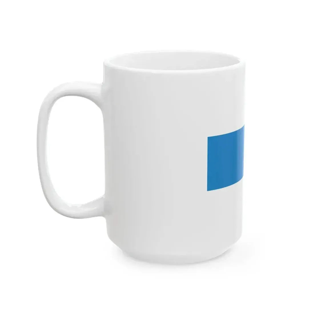 Flag of Canton of Zug (Switzerland) White Coffee Mug - Go Mug Yourself