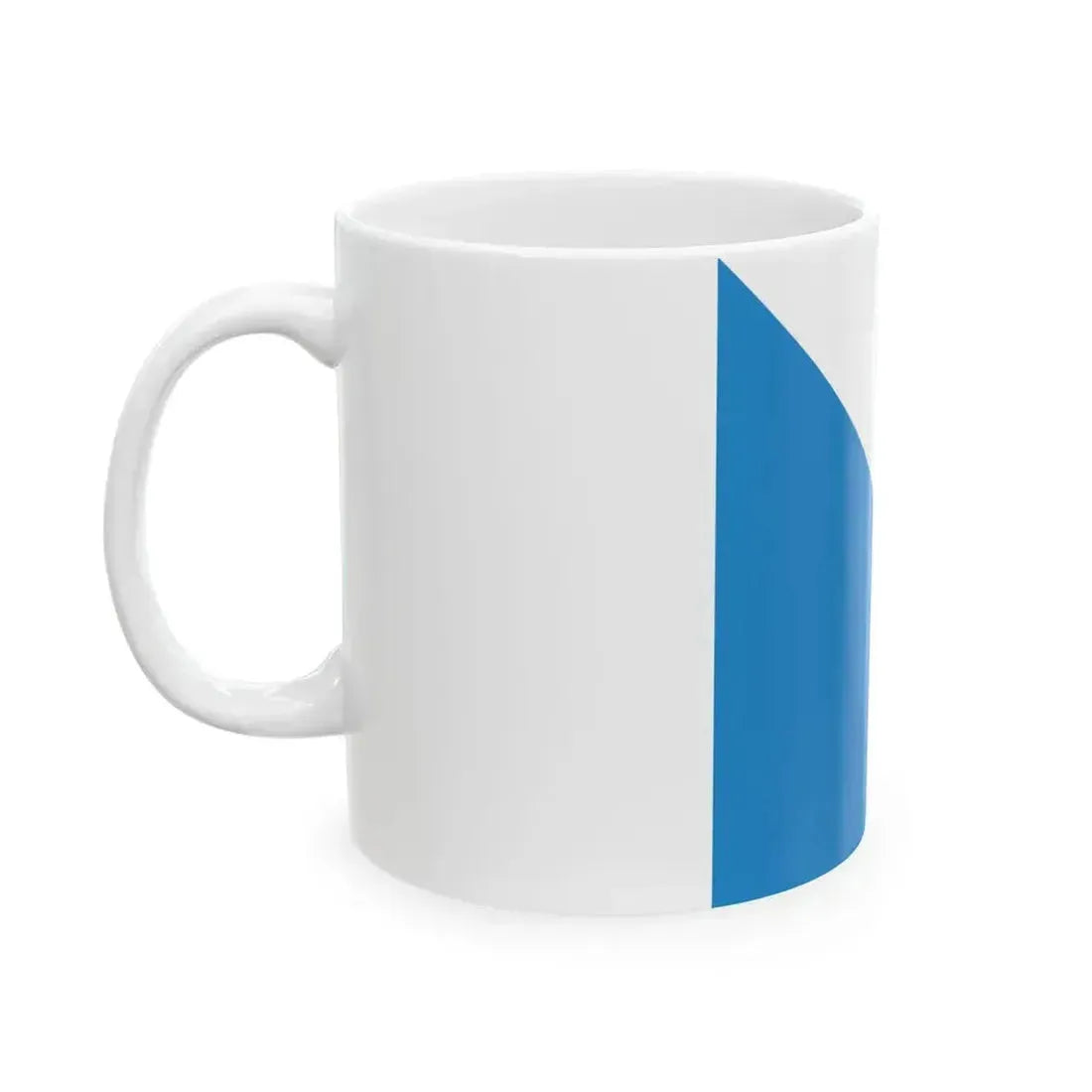 Flag of Canton of Zurich (Switzerland) White Coffee Mug - Go Mug Yourself