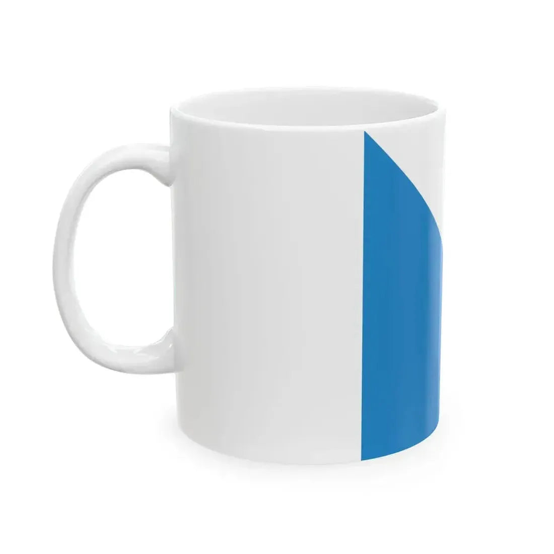 Flag of Canton of Zurich (Switzerland) White Coffee Mug - Go Mug Yourself