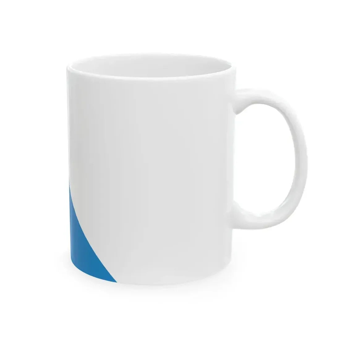 Flag of Canton of Zurich (Switzerland) White Coffee Mug - Go Mug Yourself