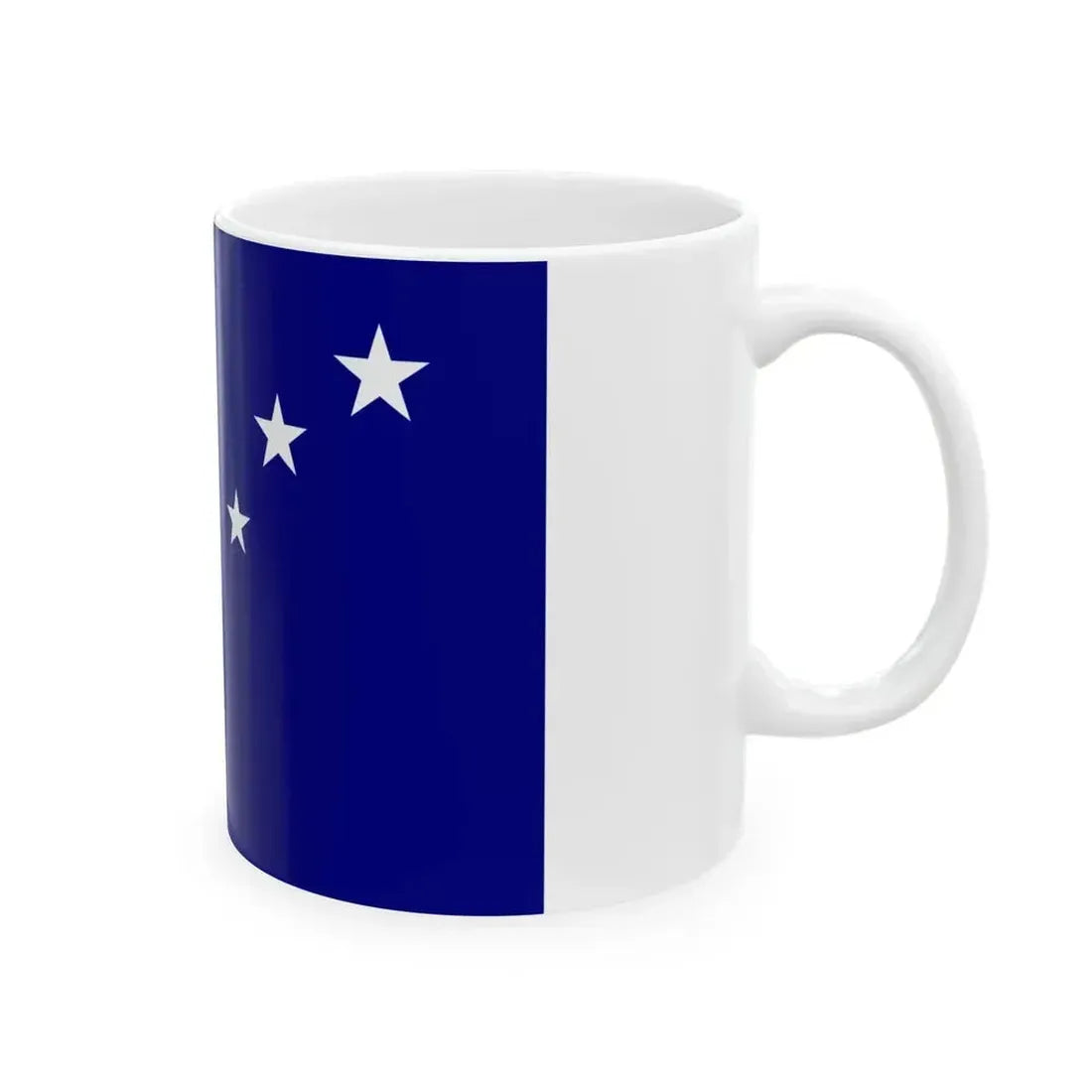 Flag of Caodaist Youth Union (Vietnam) White Coffee Mug - Go Mug Yourself