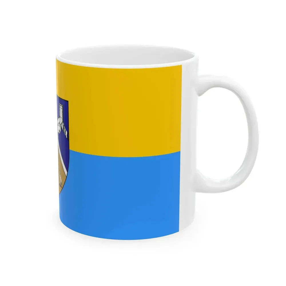 Flag of Capljina (Bosnia and Herzegovina) White Coffee Mug - Go Mug Yourself