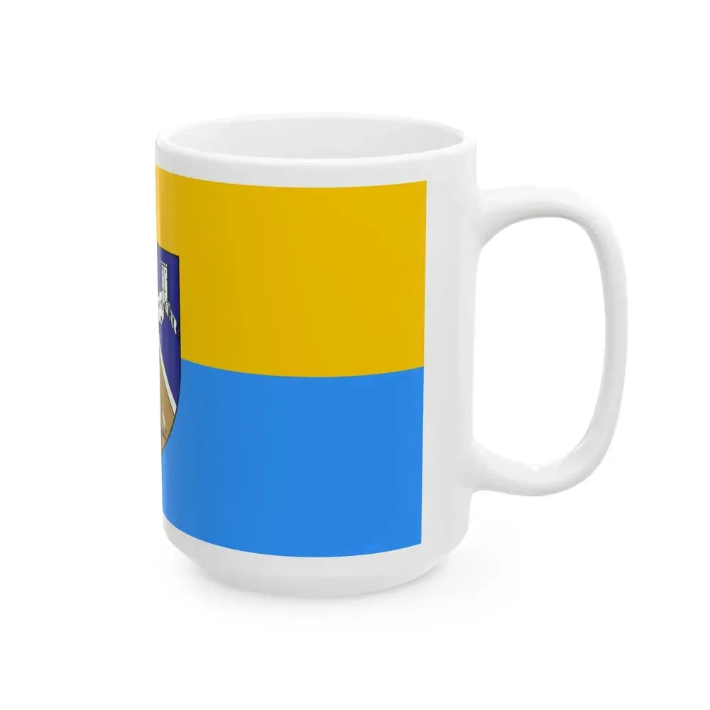 Flag of Capljina (Bosnia and Herzegovina) White Coffee Mug - Go Mug Yourself