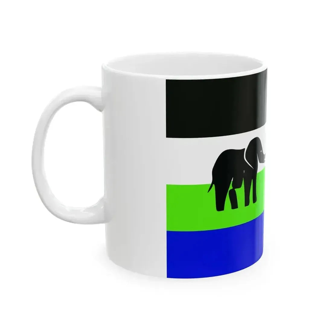 Flag of Caprivi Strip (Namibia) White Coffee Mug - Go Mug Yourself
