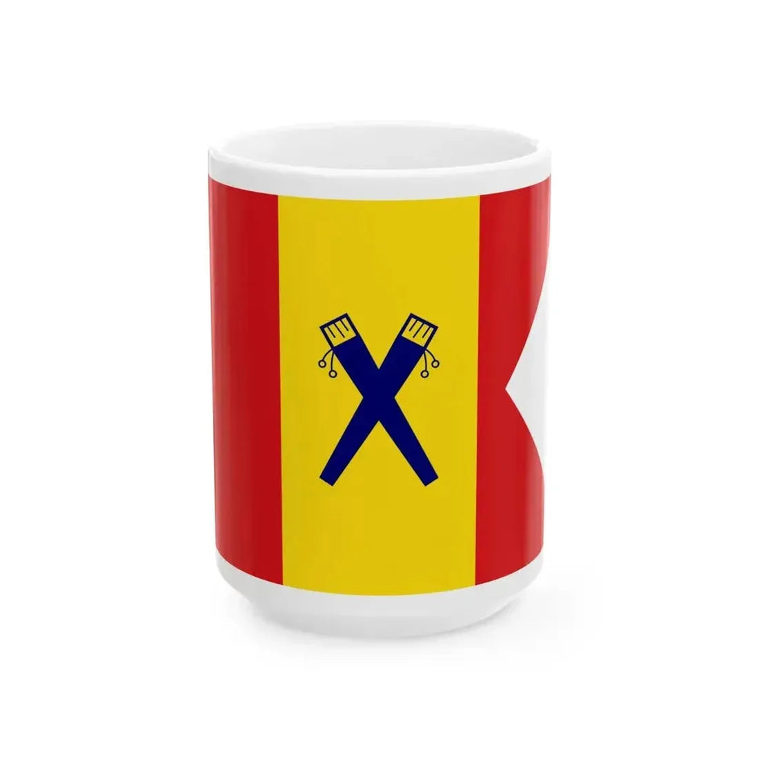 Flag of Captain General Spain 1923-1931 1938-1977 (Spain) White Coffee Mug 15oz - Go Mug Yourself