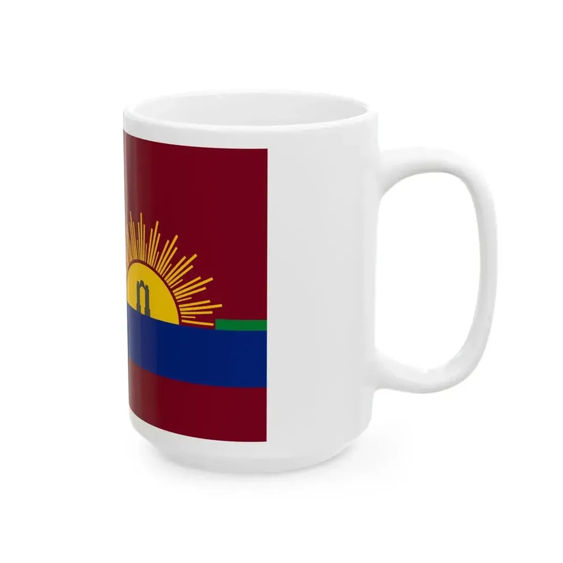 Flag of Carabobo State 1996-2006 (Venezuela) White Coffee Mug - Go Mug Yourself