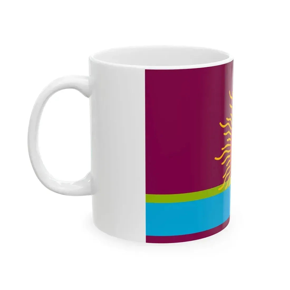 Flag of Carabobo State 2006-2008 (Venezuela) White Coffee Mug - Go Mug Yourself