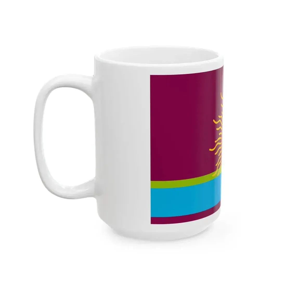 Flag of Carabobo State 2006-2008 (Venezuela) White Coffee Mug - Go Mug Yourself