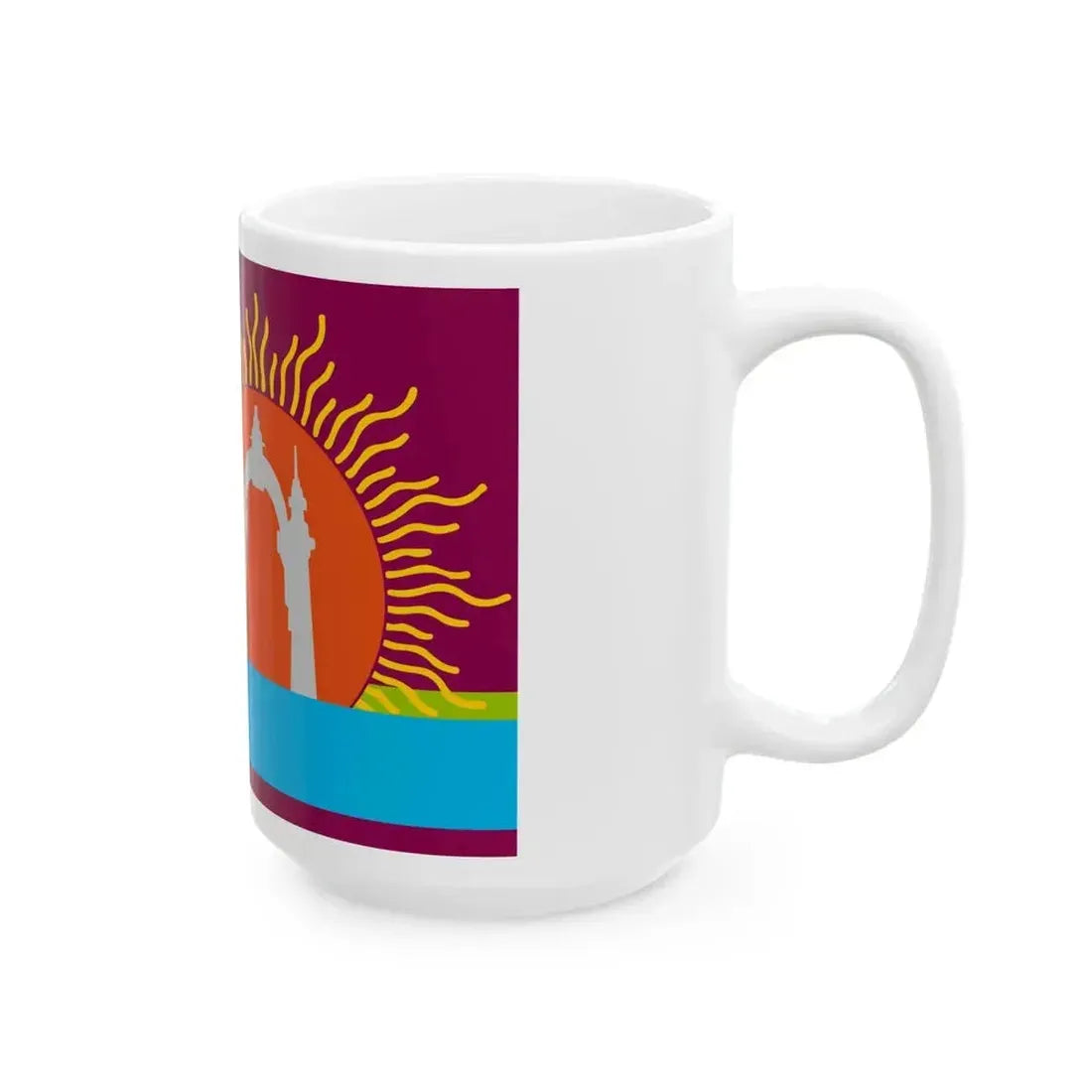 Flag of Carabobo State 2006-2008 (Venezuela) White Coffee Mug - Go Mug Yourself