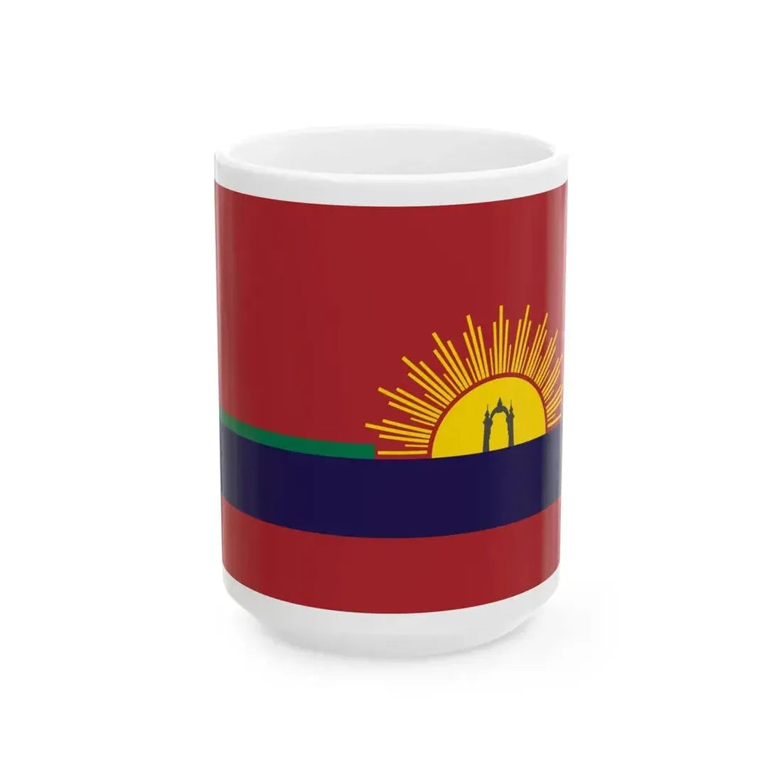 Flag of Carabobo State (Venezuela) White Coffee Mug 15oz - Go Mug Yourself