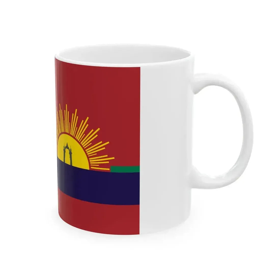 Flag of Carabobo State (Venezuela) White Coffee Mug - Go Mug Yourself